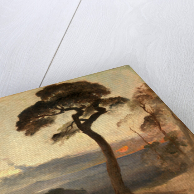 Hampstead Heath, Sunset by Francis Danby