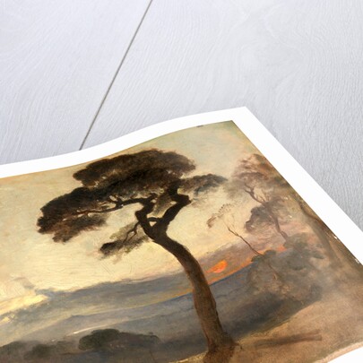 Hampstead Heath, Sunset by Francis Danby