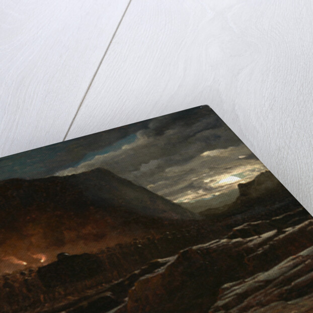 A Mountain Chieftain's Funeral by Francis Danby