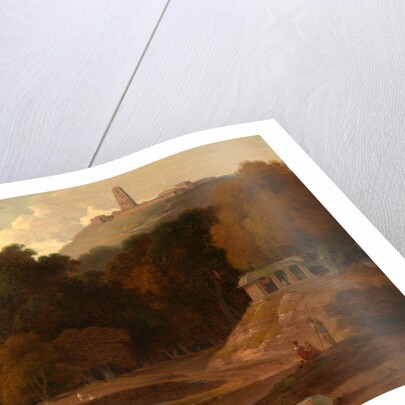 Hilly Landscape in India by Thomas Daniell