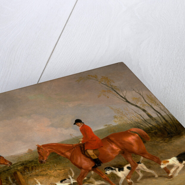 George Mountford, Huntsman to the Quorn, and W. Derry, Whipper-In, at John O'Gaunt's Gorse, near Melton Mowbray by Richard Barrett Davis