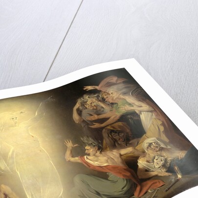 The Ghost of Clytemnestra Awakening the Furies by John Downman