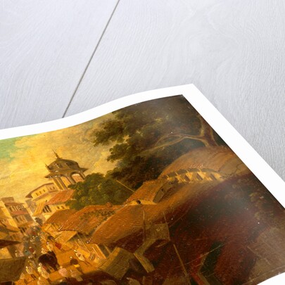 Street in Patna View of a Street in the City of Patna, by Sir Charles D'Oyly