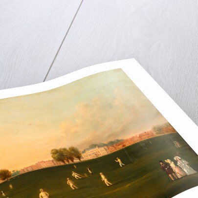 First Grand Match of Cricket Played by Members of the Royal Amateur Society on Hampton Court Green, August 3rd, 1836 by Anonymous