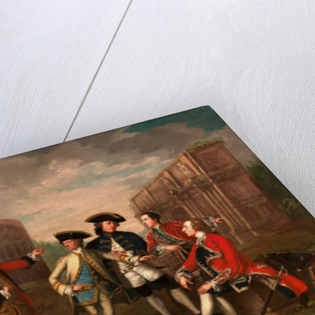 British Gentlemen in Rome Connoisseurs in Rome British Mi'Lords in Rome by Katharine Read
