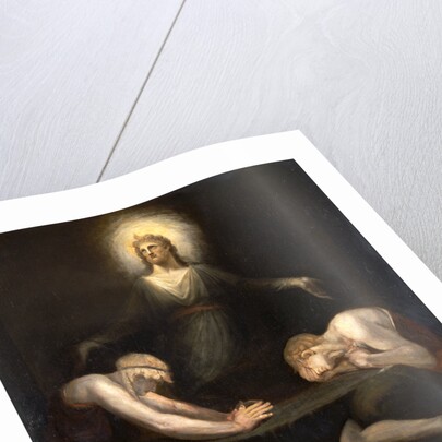 Christ Disappearing at Emmaus by Henry Fuseli