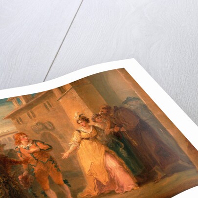 The revelation of Olivia's betrothal by William Hamilton