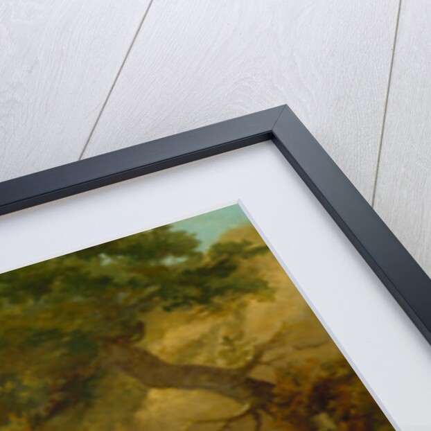 George Morland on his Hunter George Morland on a grey hunter, with a couple of foxhounds by Thomas Hand