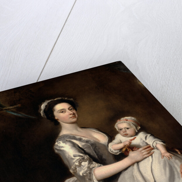 Mrs. Sharpe and Her Child Mrs. Sharpe and Child by Joseph Highmore