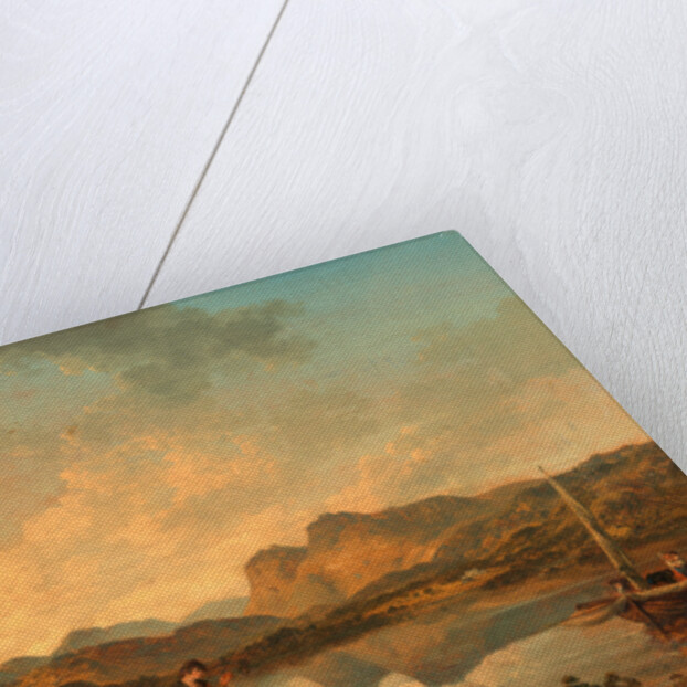Langdale Pikes from Lowood by Julius Caesar Ibbetson