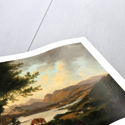 Lake Windermere by Julius Caesar Ibbetson