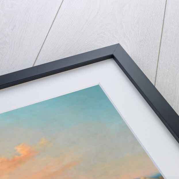 Grey Arabian mare and foal, with a family by George Henry Laporte