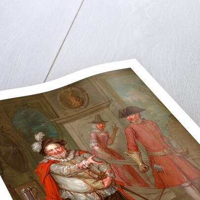 Scene from Henry IV, Part I by Marcellus Laroon the Younger
