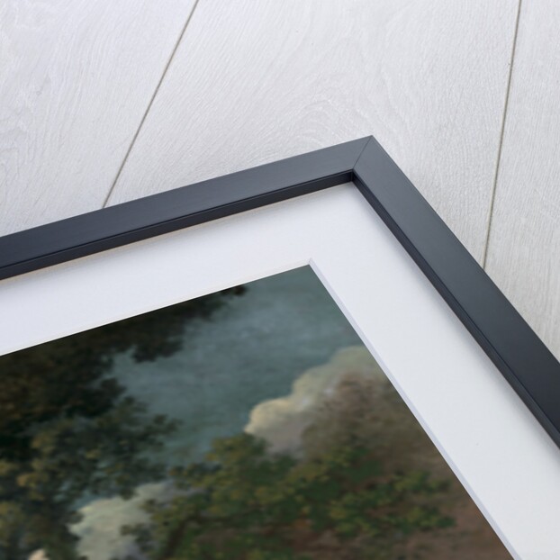 A Young Man with his Indian(?) Servant Holding a Portfolio by John Hamilton Mortimer