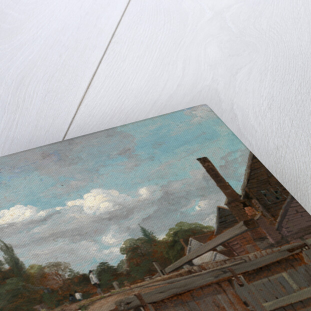 Lock gate by William Mulready