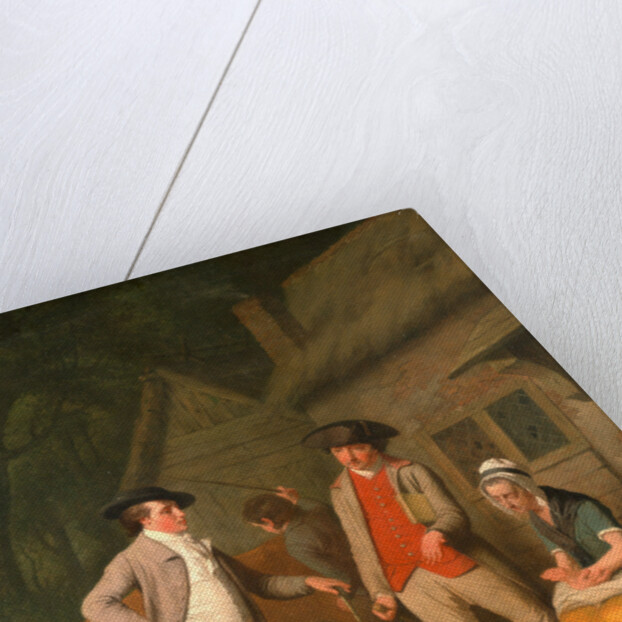 Widow Costard's cow and goods, distrained for taxes, are redeemed by the generosity of Johnny Pearmain by Edward Penny