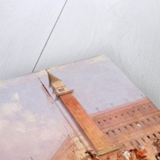 The Piazzetta, Venice, Italy, Edward Pritchett by Edward Pritchett