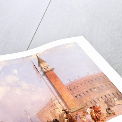 The Piazzetta, Venice, Italy, Edward Pritchett by Edward Pritchett