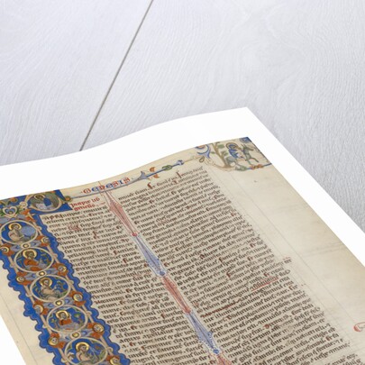 Initial I: Scenes of the Creation of the World and the Life of Christ by Anonymous