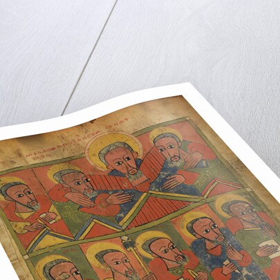 The Prophets with Abraham Embracing Isaac and Jacob by Anonymous