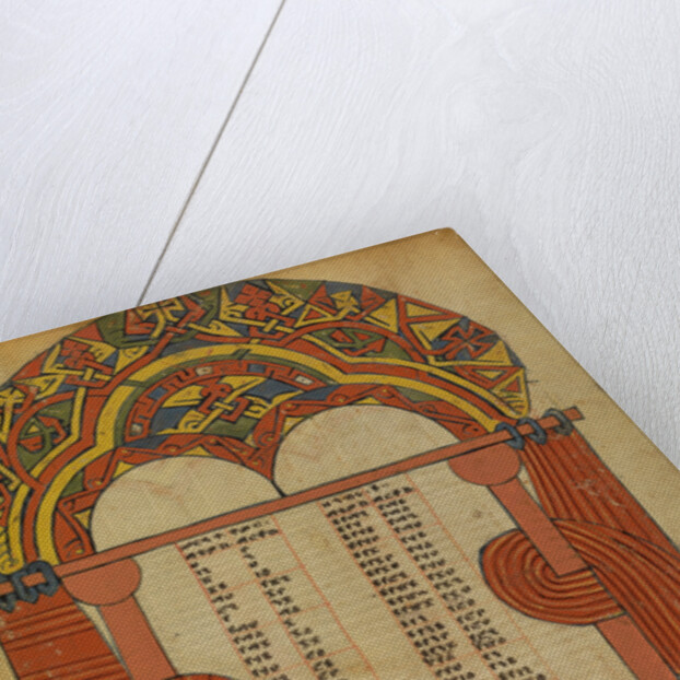 Canon Table Page by Anonymous