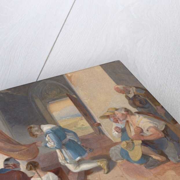 Fridolin Assists with the Holy Mass by Peter Fendi