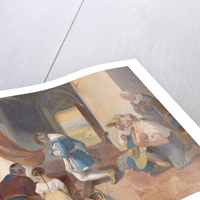 Fridolin Assists with the Holy Mass by Peter Fendi