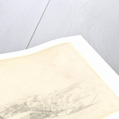 Via Appia Antica with the Tomb of Cecilia Metella by Ernst Fries