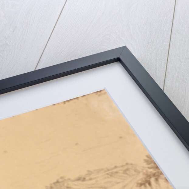 View of Koblenz with the Rhine and Fortress Ehrenbreitstein (recto), View of the Heidelberg Castle (verso) by Johann Adam Klein