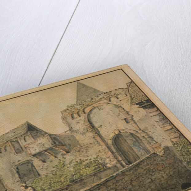 Ruin of the Tiefburg at Handschuhsheim by Carl Philipp Fohr