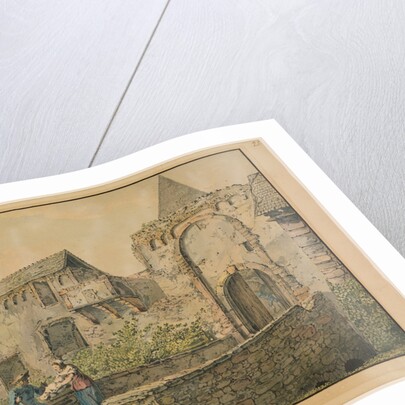 Ruin of the Tiefburg at Handschuhsheim by Carl Philipp Fohr