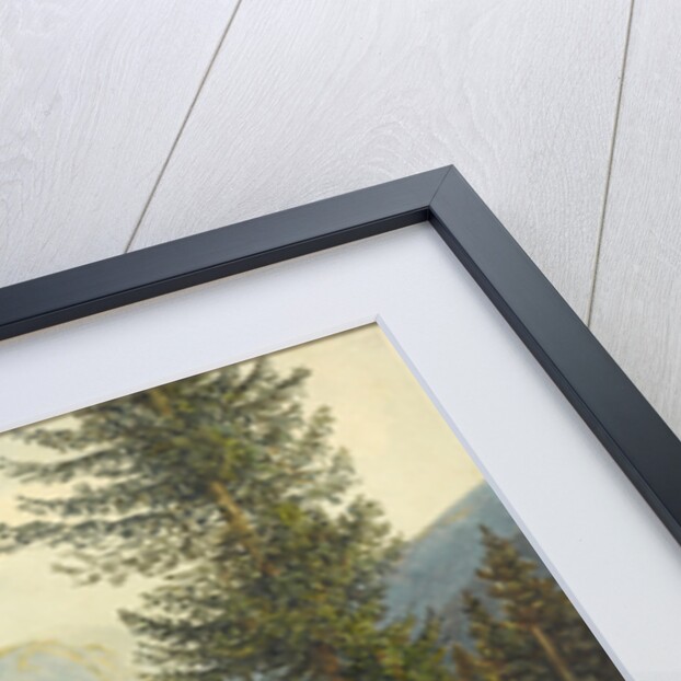 View of the Residence of Archduke Johann in Gastein Hot Springs by Thomas Ender