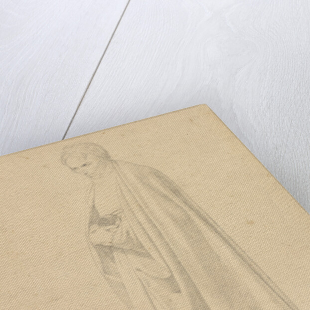 Joseph Wintergerst in a Floor-length Coat, Standing, with his Hands Placed on Top of one another by Wilhelm von Schadow