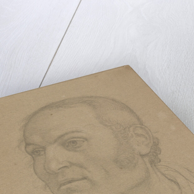 Head of a Man by Friedrich Overbeck