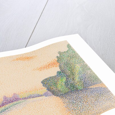 The Banks of the Marne at Dawn by Albert Dubois-Pillet