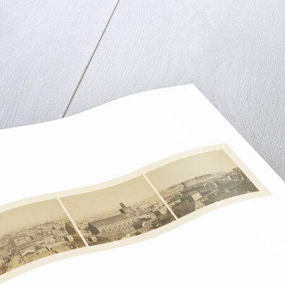 Six-part Panorama of San Francisco by Carleton Watkins