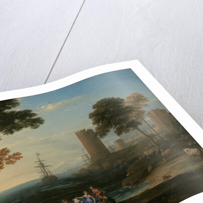 Coast View with the Abduction of Europa by Claude Lorrain