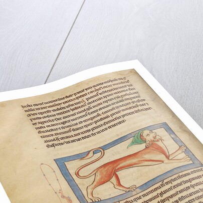 A Manticore by Anonymous