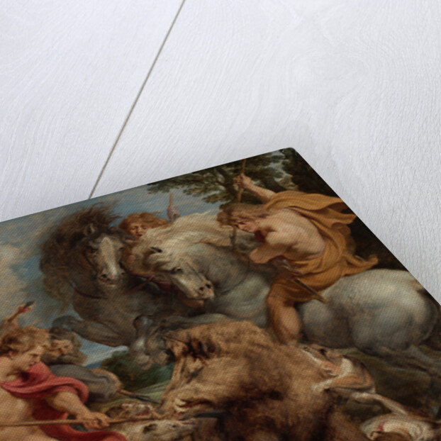 The Calydonian Boar Hunt by Peter Paul Rubens