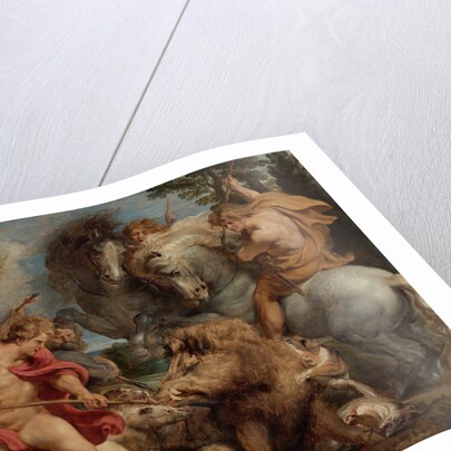 The Calydonian Boar Hunt by Peter Paul Rubens