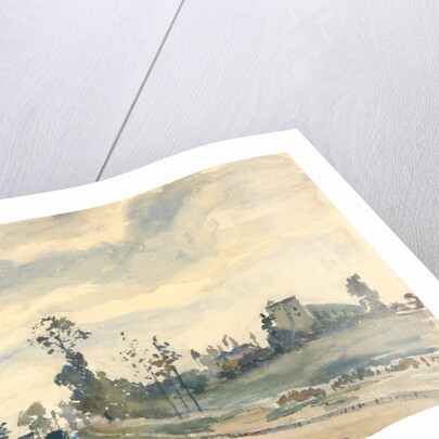 Louveciennes, Route de Saint-Germain by Camille Pissarro