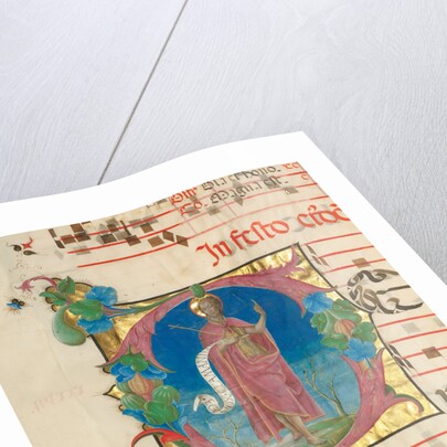 Initial D: Saint John the Baptist by Cosmè Tura