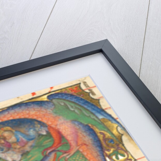 Initial A: Pentecost by Stefano da Verona