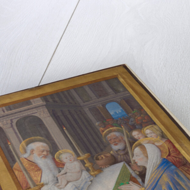 The Presentation in the Temple by Jean Bourdichon