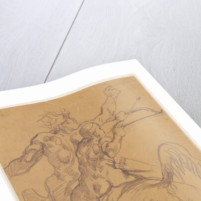 The Education of Achilles by Eugène Delacroix