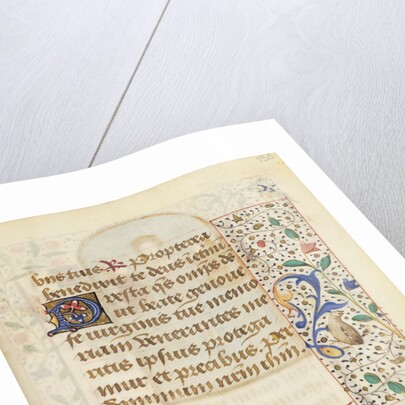 Decorated Text Page by Anonymous