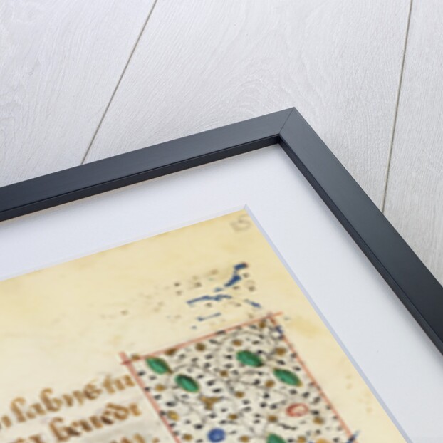 Decorated Text Page by Anonymous