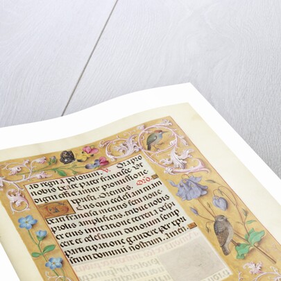 Decorated Text Page by Anonymous