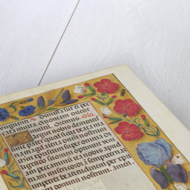 Decorated Text Page by Anonymous