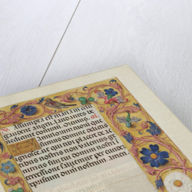 Decorated Text Page by Anonymous